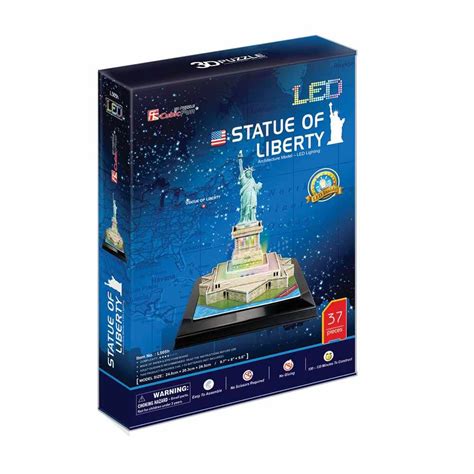 Puzzle D Cu Leduri Cubic Fun Piese Turnul Eiffel Produse