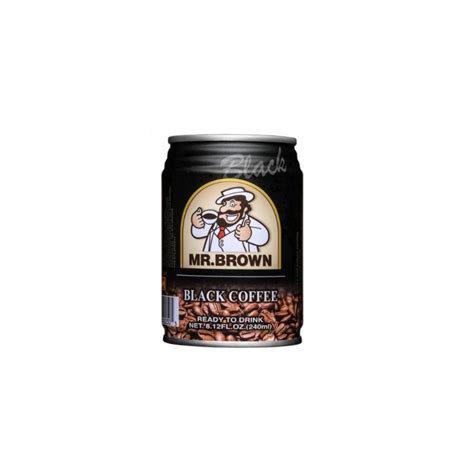 Mr Brown Black Iced Coffee 240ml - Wundercook