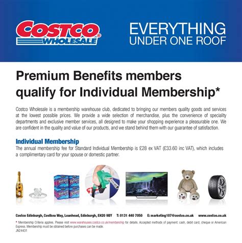 Costco Wholesale – Premium Benefits