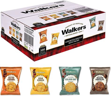 Walkers Shortbread Catering Assorted Biscuit Twin Packs X G