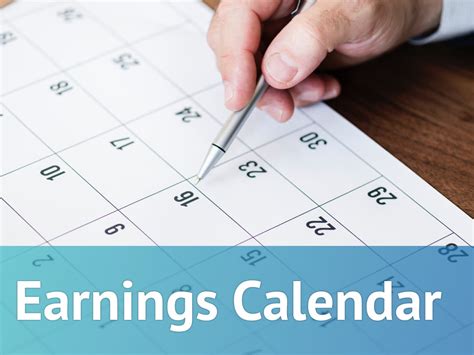 Money Control Earnings Calendar - Jacki Rhodia