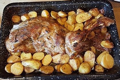 Lammkeule Mit Kartoffeln Und Bohnen Von Blauweiss Chefkoch De