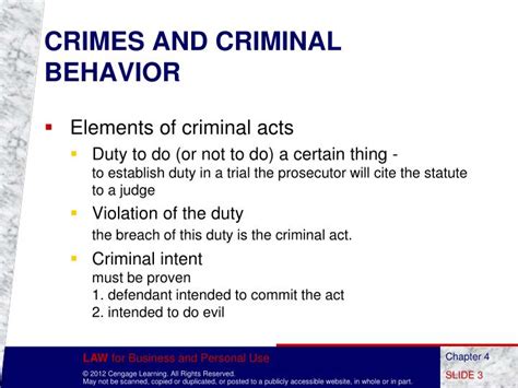 Ppt Chapter 4 Criminal Law And Procedure Powerpoint Presentation Id1536187