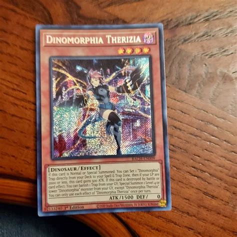 Yu Gi Oh Tcg Dinomorphia Therizia Battle Of Chaos Bach En St