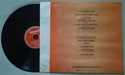 Jane Birkin Serge Gainsbourg Lp Impact Ex Fan Des Sixties Eur