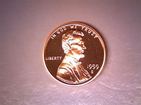 1999 PROOF LINCOLN MEMORIAL CENT PENNY EBay