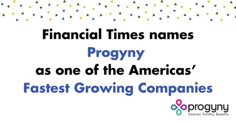 Progyny Ranks On The Financial Times List For The Americas Fastest