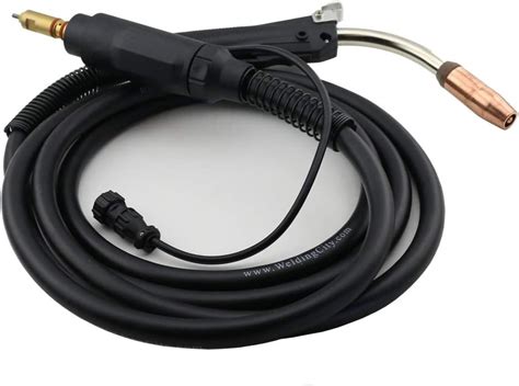 Weldingcity 250 Amp 15 Ft Air Cooled Mig Welding Gun Torch Stinger Replacement For Miller