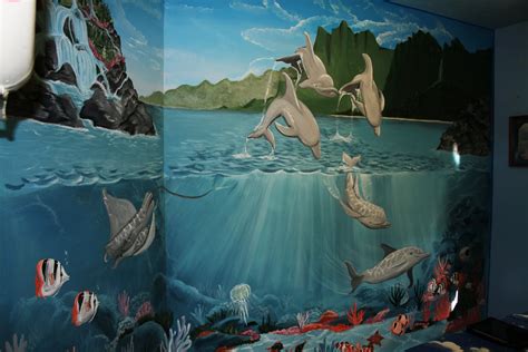 Bawden Fine Murals: Under the Sea Mural (still pics)