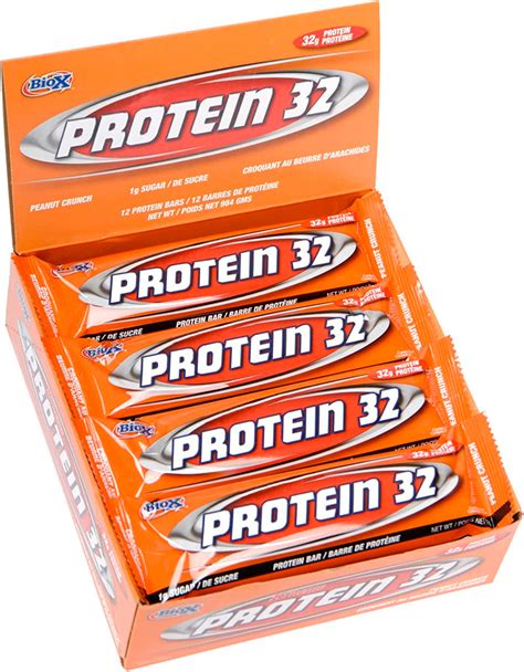 Biox Protein 32 Bars Box of 12 — Popeye's Supplements Calgary