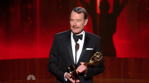 Bryan Cranston Wins the Outstanding Lead Actor in Drama Series Emmy