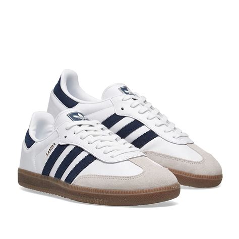 Adidas Samba White Navy Ppgbbe Intranet Biologia Ufrj Br