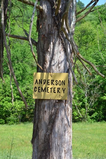 Anderson Cemetery em Tennessee Cemitério Find a Grave