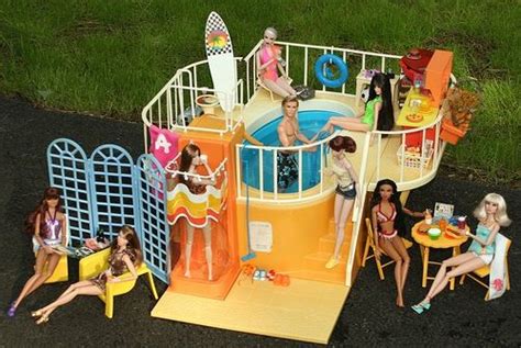 Barbie pool | Barbie toys, Barbie playsets, Barbie dream