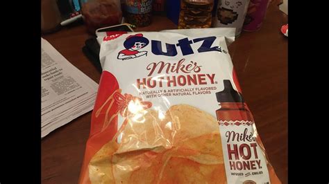 Let S Try Utz Mikes Hot Honey Potato Chips Youtube