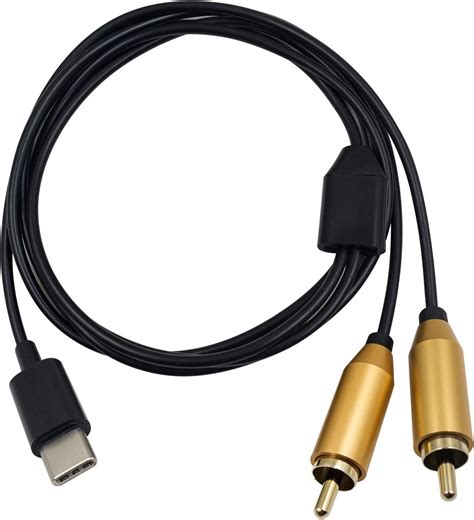 Duttek Usb C To Rca Audio Cable Usb Type C Male To Rca Female