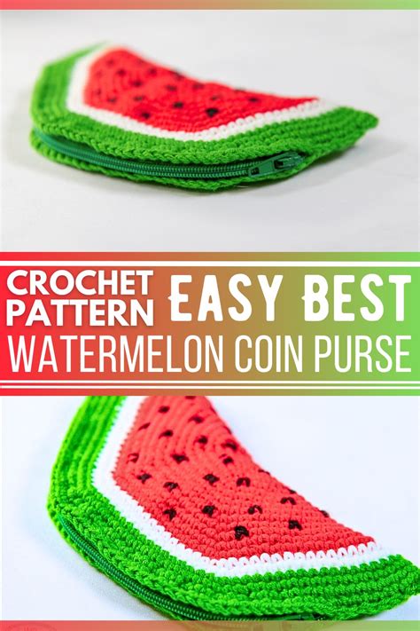 Free Crochet Watermelon Patterns For This Summer Diyscraftsy