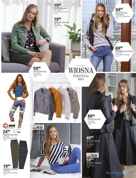 Gazetka Promocyjna I Reklamowa E Leclerc Moda Od Do