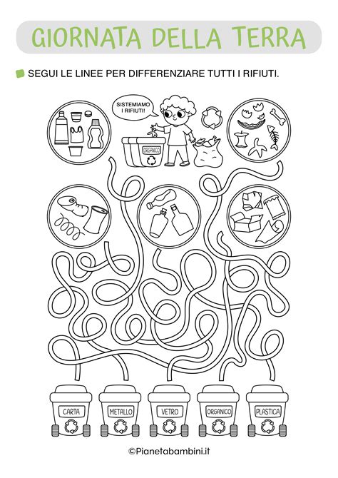 Giornata Della Terra Schede Per La Scuola Dell Infanzia