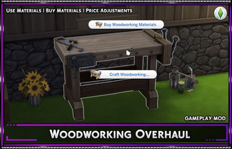 The Sims 4 Woodworking Overhaul The Sims Book