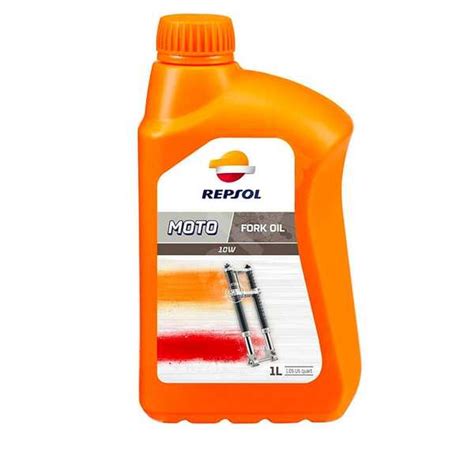 Aceite De Barras Qualifier Fork Oil Sae W Moto Sintetico Repsol L