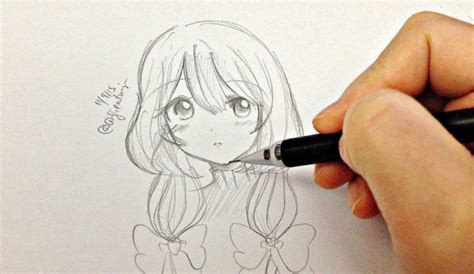 How To Draw Cute Anime Girls Step By Step