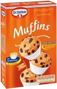 Dr Oetker Muffins Backmischung Er Pack X G Packung Amazon