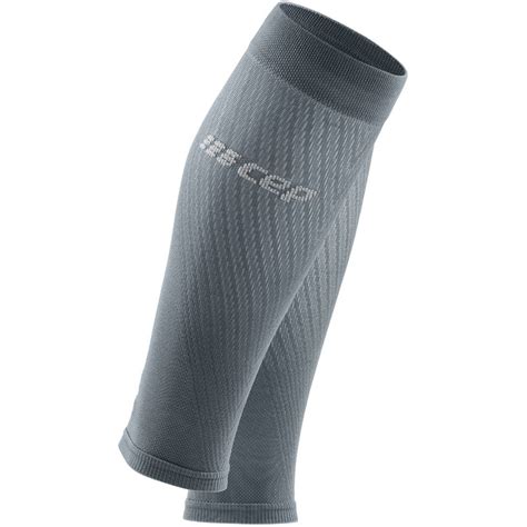 Cep The Run Compression Calf Sleeves V Men White Bike