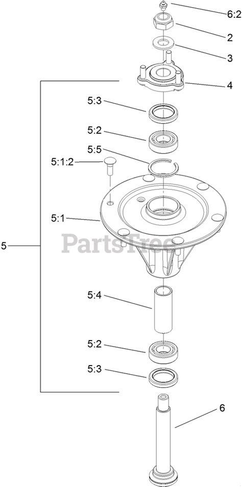 Toro 74296 Z 500 Toro 60 Z Master Zero Turn Mower Side Discharge Deck Sn 311000001