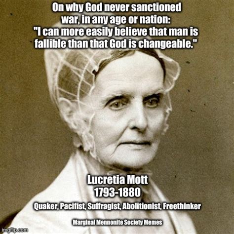 Lucretia Mott On War In The Old Testament Imgflip