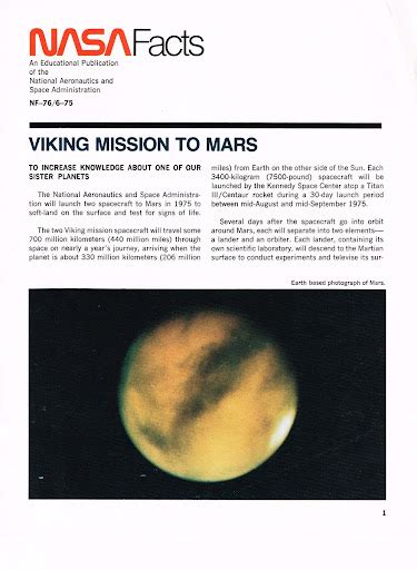 The Viking Mars Mission — Google Arts & Culture