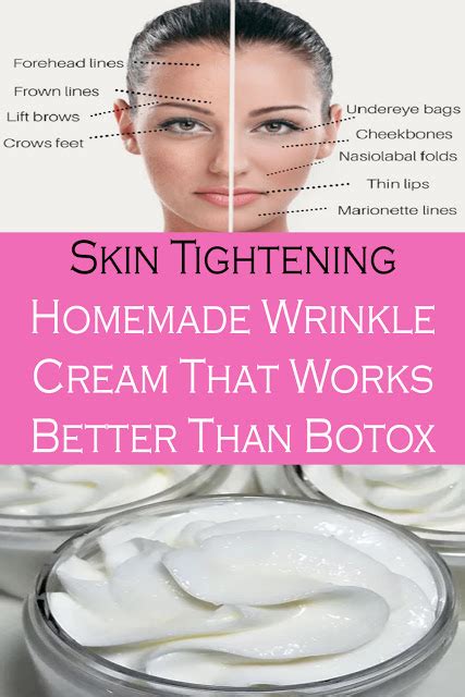 Skin Tightening Homemade Wrinkle Cream That Works Better Than Botox