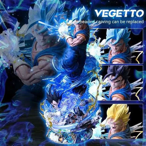 Dragon Balls Luminous Gk Statue Vegeta Figure Boneca Modelo Estatueta