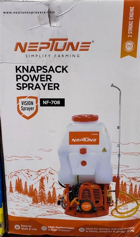 Neptune Knapsack Power Sprayer 2 Stroke At Rs 5550 In Tal Id 26064413833