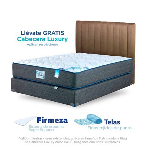 Cama Olympia Renova Ortop Dica Set Incluye Colch N Base Cabecera