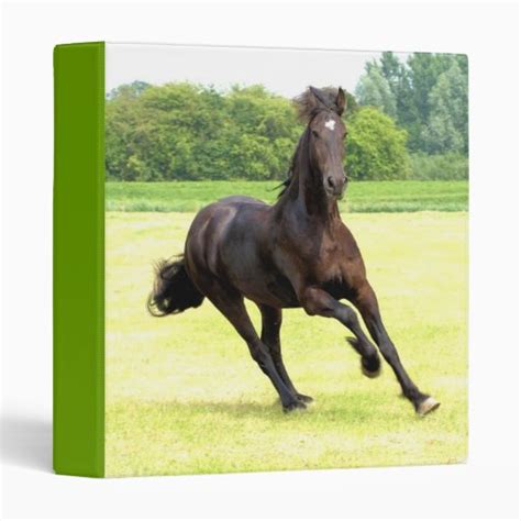 Galloping Horse Binder | Zazzle