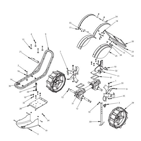 Earthquake Victory Rear Tine Tiller Viper S N Model