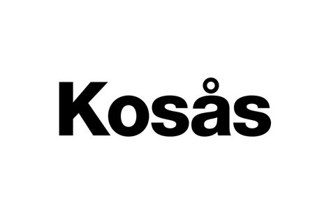 The Kosas Logo On A White Background