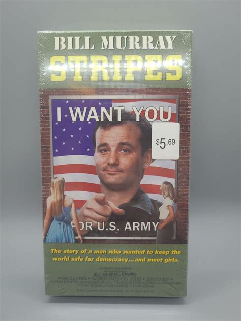 Stripes VHS 1997 Closed Captioned For Sale Online EBay