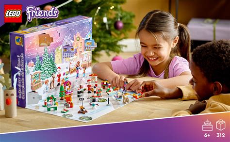 Lego Friends 2022 Advent Calendar 41706 Building Toy Set 24 Ts And Holiday Toys