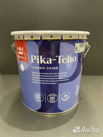 Краска фасадная Tikkurila Pika-Teho купить в Москве | Товары для дома и ...