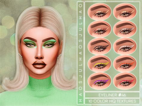 Jul Haos [cosmetics] Eyeliner 46 The Sims 4 Catalog