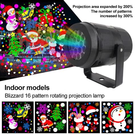 Christmas LED Projector With 16 Light Patterns | dragoyle.com