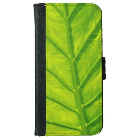 Save 20 Off Green Tropical Leaf Print Iphone Wallet Case Case Plus