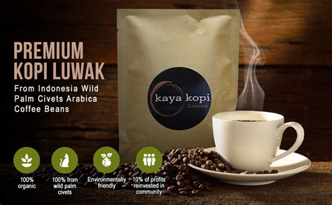 Amazon Premium Kopi Luwak From Indonesia Wild Palm Civets Arabica