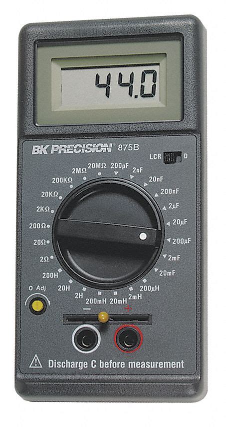 B K Precision Lcr Meter Includes Test Leads Test Clips Battery Spare