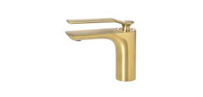 Monocomando Para Lavat Rio Mm Rainbow Brushed Gold Doka Condec