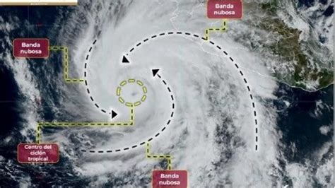 Norma Evoluciona A Hurac N Categor A Provoca Lluvias En Estos