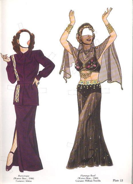 Las Recortables De Veva E Isabel Joan Crawford Barbie Paper Dolls Paper Dolls Book Vintage