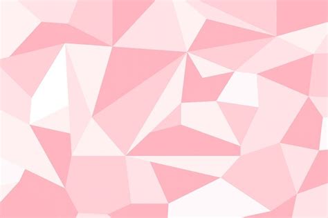 Pink Geometric Background Vector Free Image By Katie